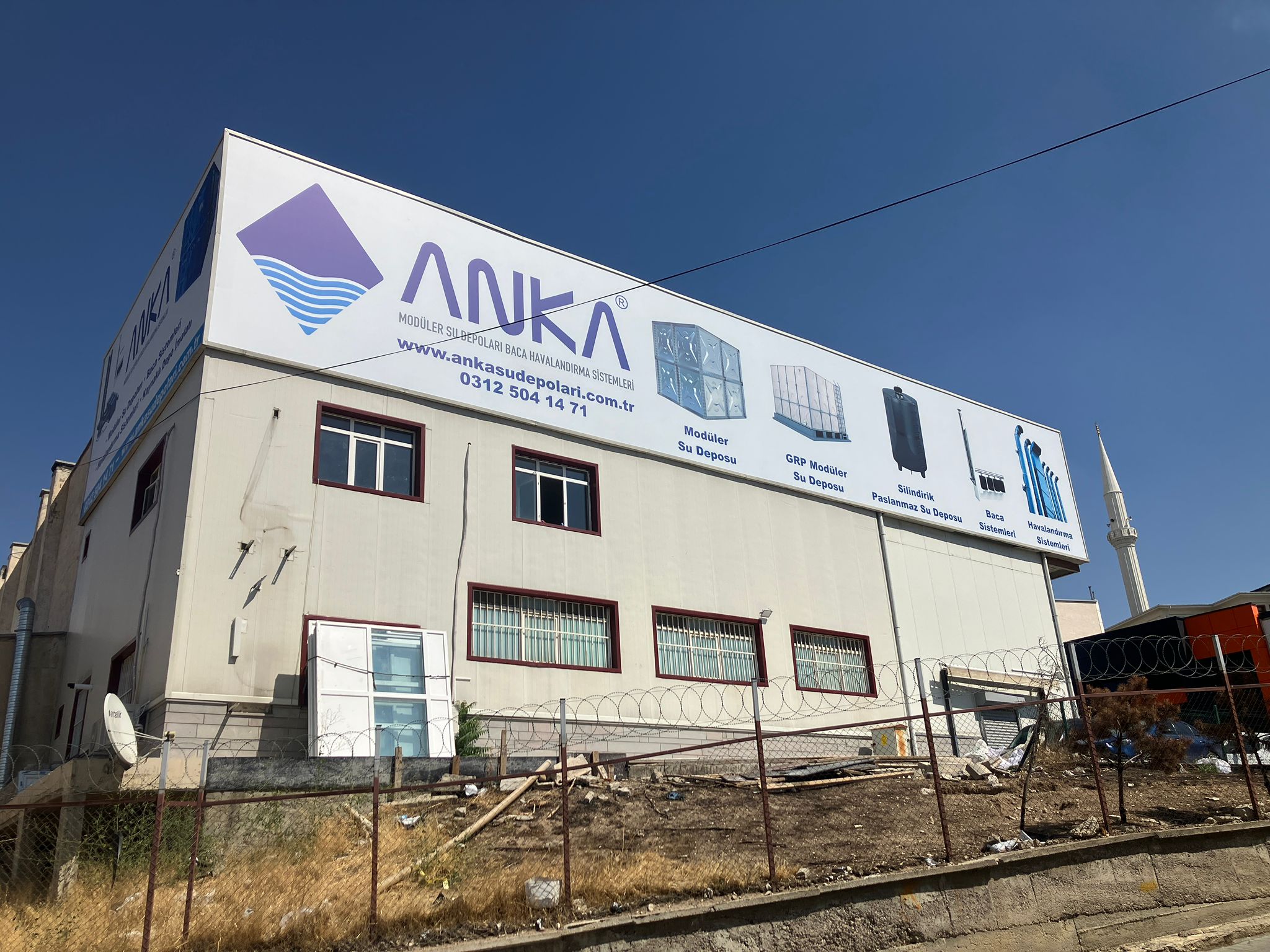 Anka Modüler Su Depoları