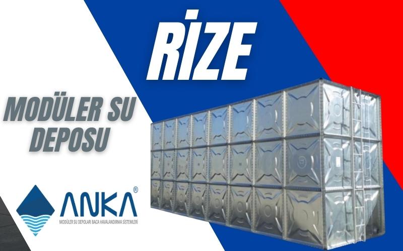 Rize Modüler Su Deposu