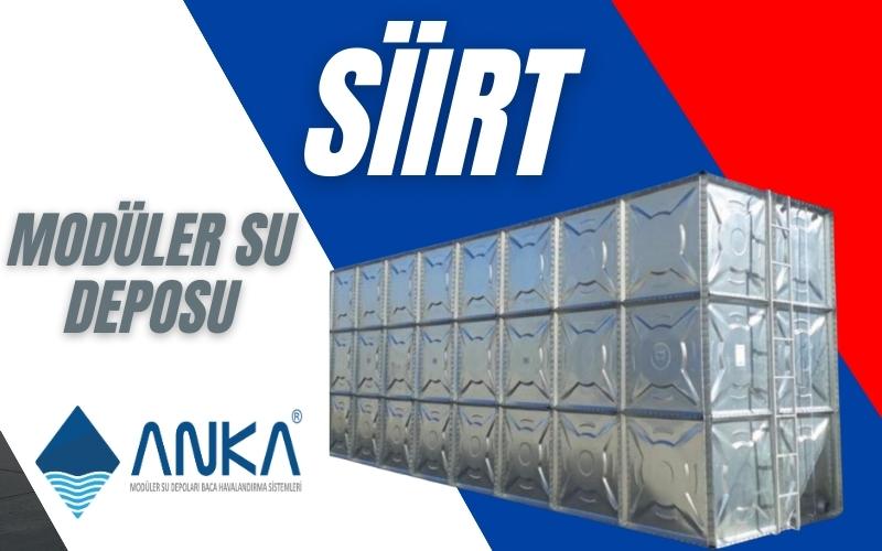 Siirt Modüler Su Deposu
