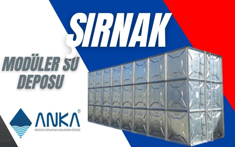 Şırnak Modüler Su Deposu